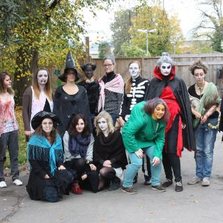 Unheimliche Kreaturen bei Zoo-Halloween